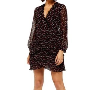 Top shop ditsy flower dress long sleeve